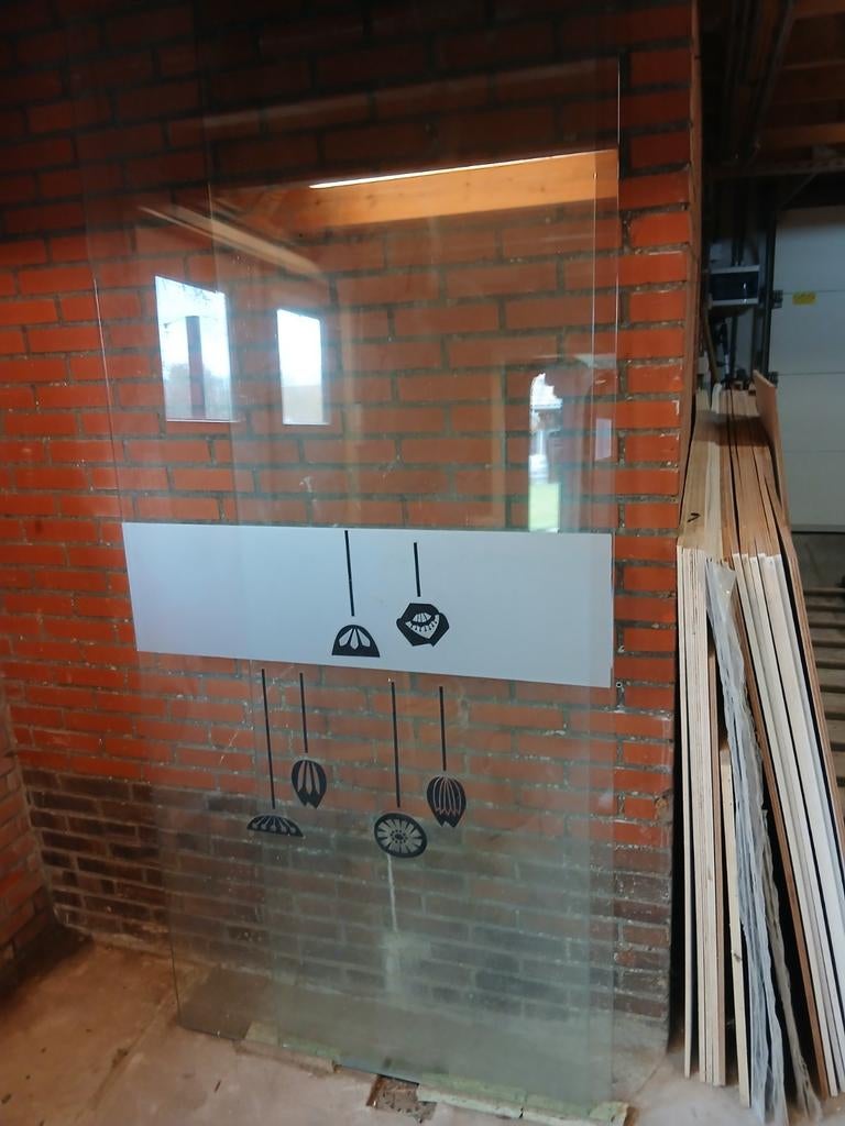 Veranda schuifdeuren glas10mm. Of als glaswand te gebruiken, Ophalen of Verzenden, 160 cm of meer, Glasplaat, 160 cm of meer