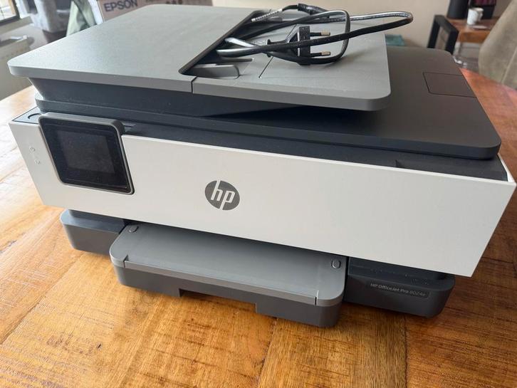 HP OfficeJet Pro 8024e All-in-One Printer, Computers en Software, Printers, Zo goed als nieuw, All-in-one, Inkjetprinter, Kleur printen