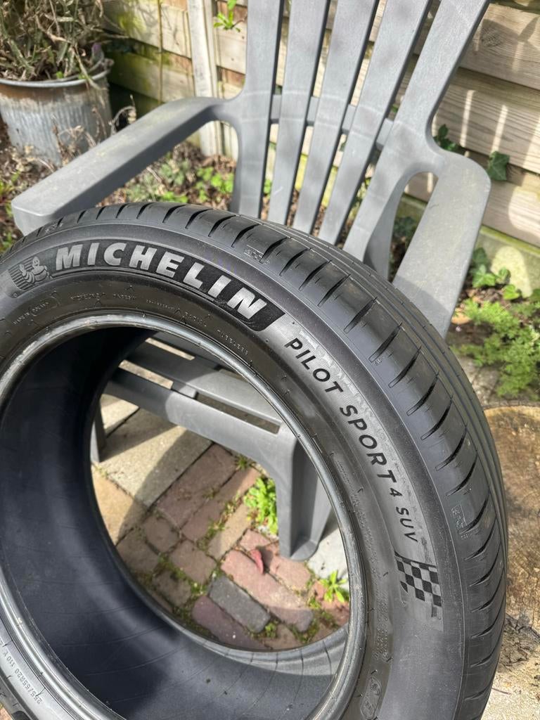 Michelin Pilot Sport 4 SUV 255/55 R20 110Y - Z.G.A.N., Auto-onderdelen, Banden en Velgen, Gebruikt, 255 mm, Ophalen of Verzenden