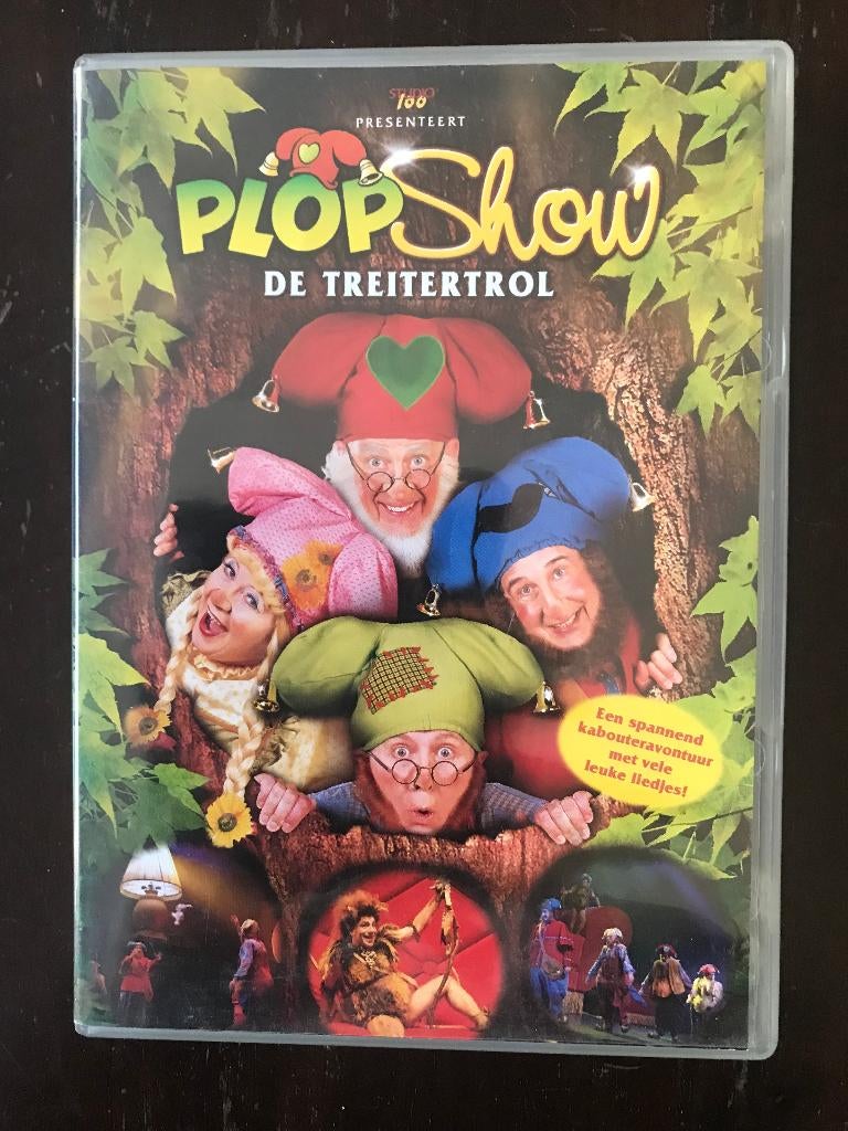 Kabouter Plop Show De Treitertrol DVD, Avontuur, Alle leeftijden, Ophalen of Verzenden, Zo goed als nieuw