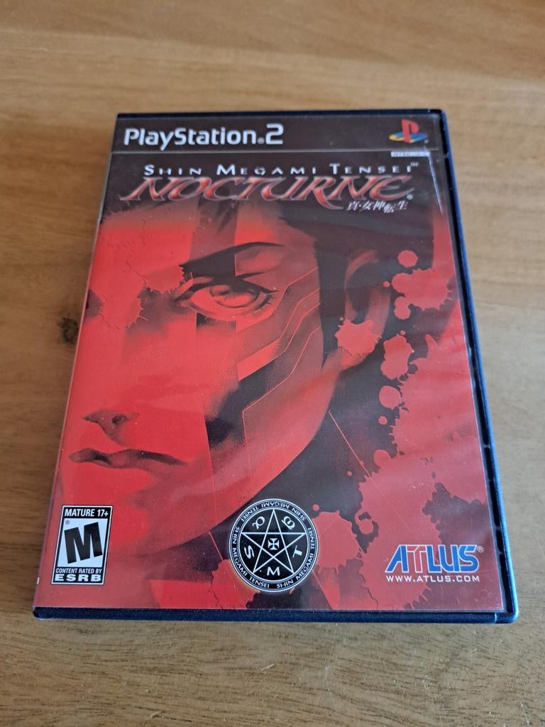 PS2 Shin Megami Tensei III Nocturne NTSC, 1 speler, Eén computer, Ophalen of Verzenden, Zo goed als nieuw