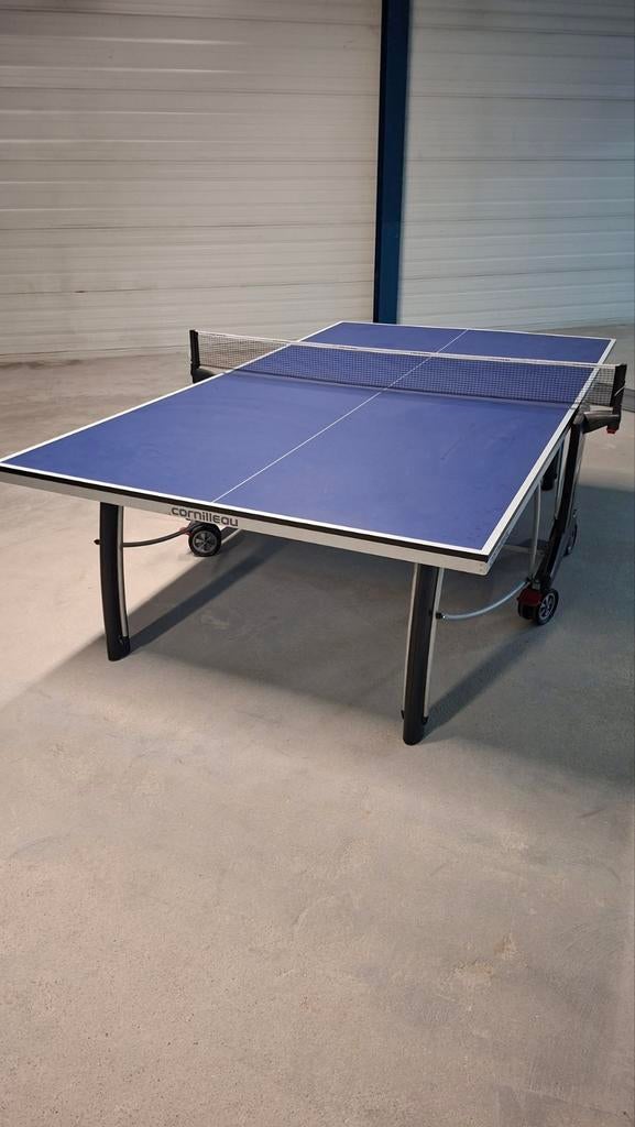 Tafeltennistafel Cornilleau 300 indoor, Ophalen of Verzenden, Gebruikt, Tafel Indoor, Inklapbaar
