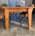Te koop grenen tafel, Ophalen, Gebruikt, 200 cm of meer, 50 tot 100 cm
