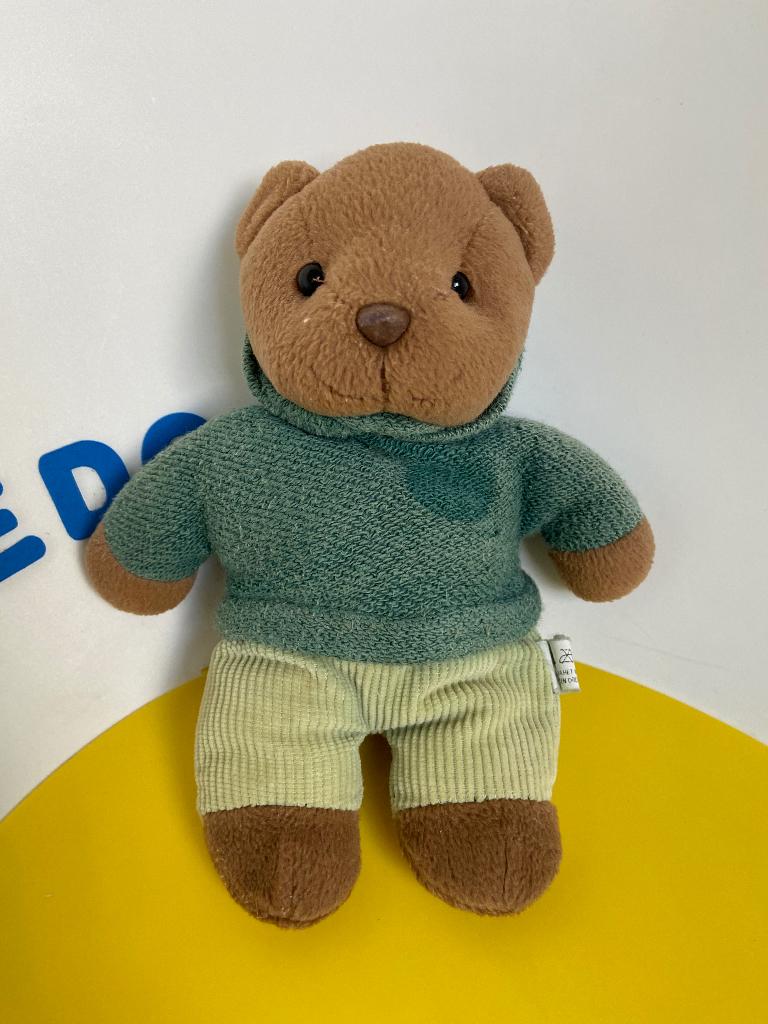 5797 hema beer beertje met kleertjes, Ophalen of Verzenden, Gebruikt, Beer