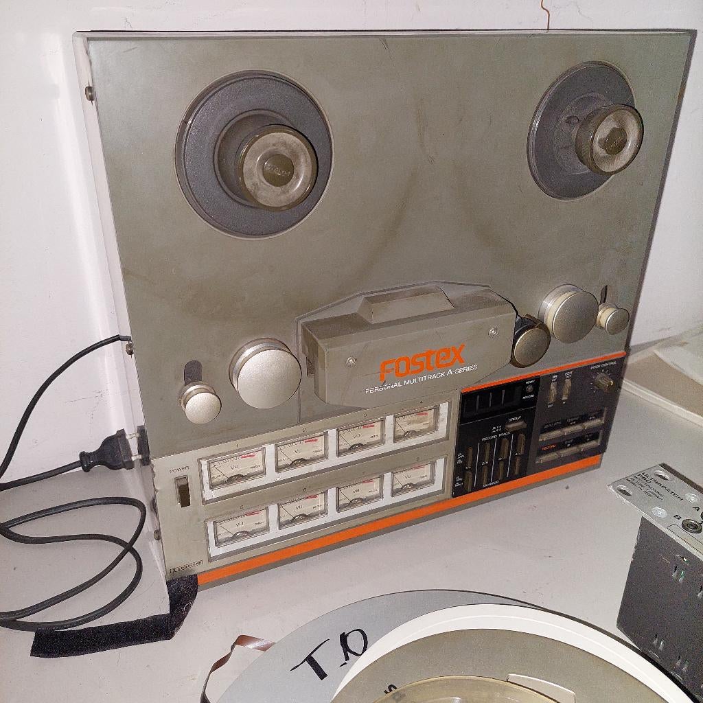 FOSTEX 8-SPOREN RECORDER, Audio, Tv en Foto, Professionele Audio-, Tv- en Video-apparatuur, Ophalen, Gebruikt, Audio