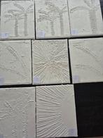 Kunst palmbomen op canvas klein 24x30cm, Ophalen of Verzenden