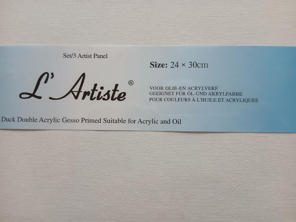 15 canvas boards voor acryl en olieverf, Hobby en Vrije tijd, Schilderen, Ophalen of Verzenden, Nieuw, Doek