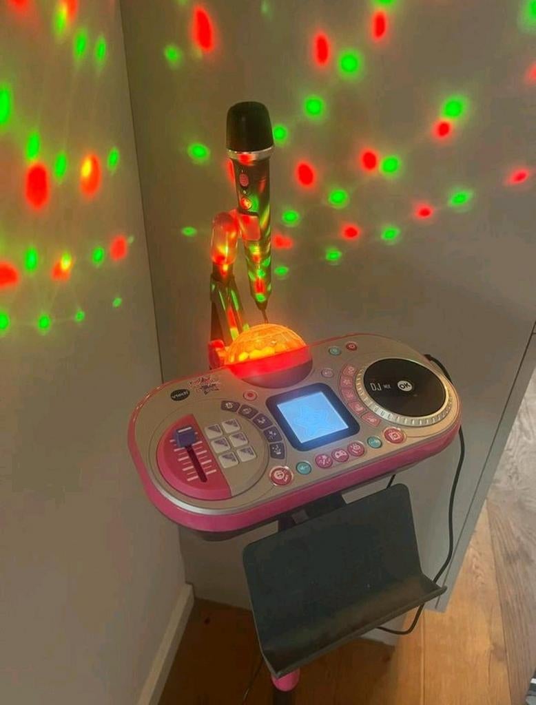 VTECH dj set (discolamp), Ophalen of Verzenden, Gebruikt, 6 jaar of ouder