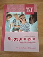 Duits studieboek Begegnungen Sprachniveau B1, Ophalen of Verzenden, Alpha, Zo goed als nieuw