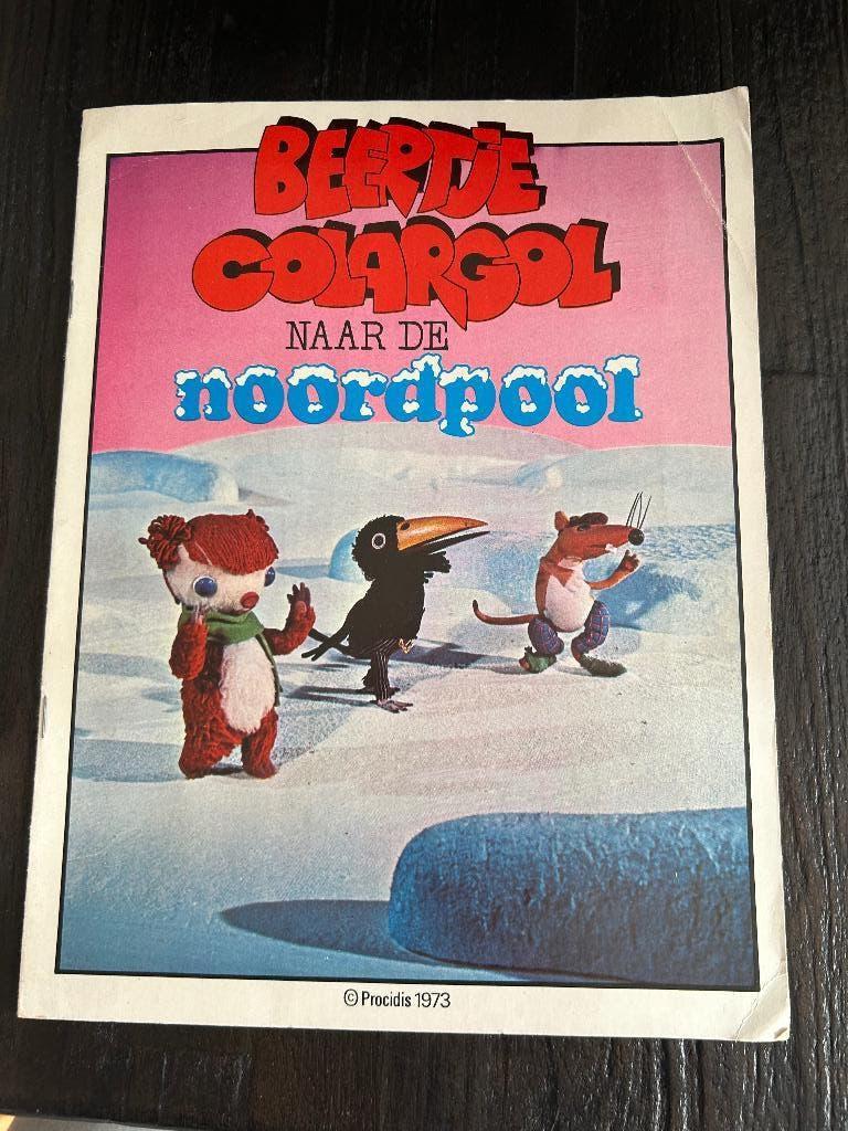 Retro vintage verzamelalbum beertje colargol op de noordpool, Verzamelen, Ophalen of Verzenden, Overige typen