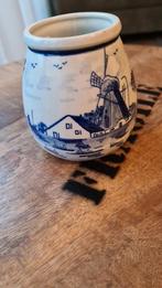 Potje Delfts handpainted wingsworks Rotterdam Holland, Ophalen of Verzenden