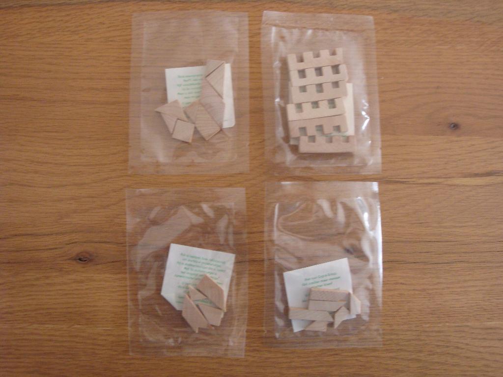 Houten spelletjes denkspelletjes denkspelletje nieuw, Ophalen of Verzenden, Minder dan 500 stukjes, Nieuw, Overige typen