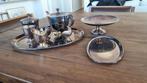 Vintage Verzilverd Theeservies - Complete Set, Ophalen, Zilver