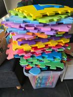 Foam tegels, Ophalen, Gebruikt