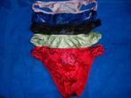 5 satijn slipjes, Kleding | Dames, Verzenden, Overige kleuren, Slip