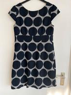 Steps jurk donkerblauw wit stippen maat 42, Kleding | Dames, Jurken, Blauw, Maat 42/44 (L), Ophalen of Verzenden, Gedragen