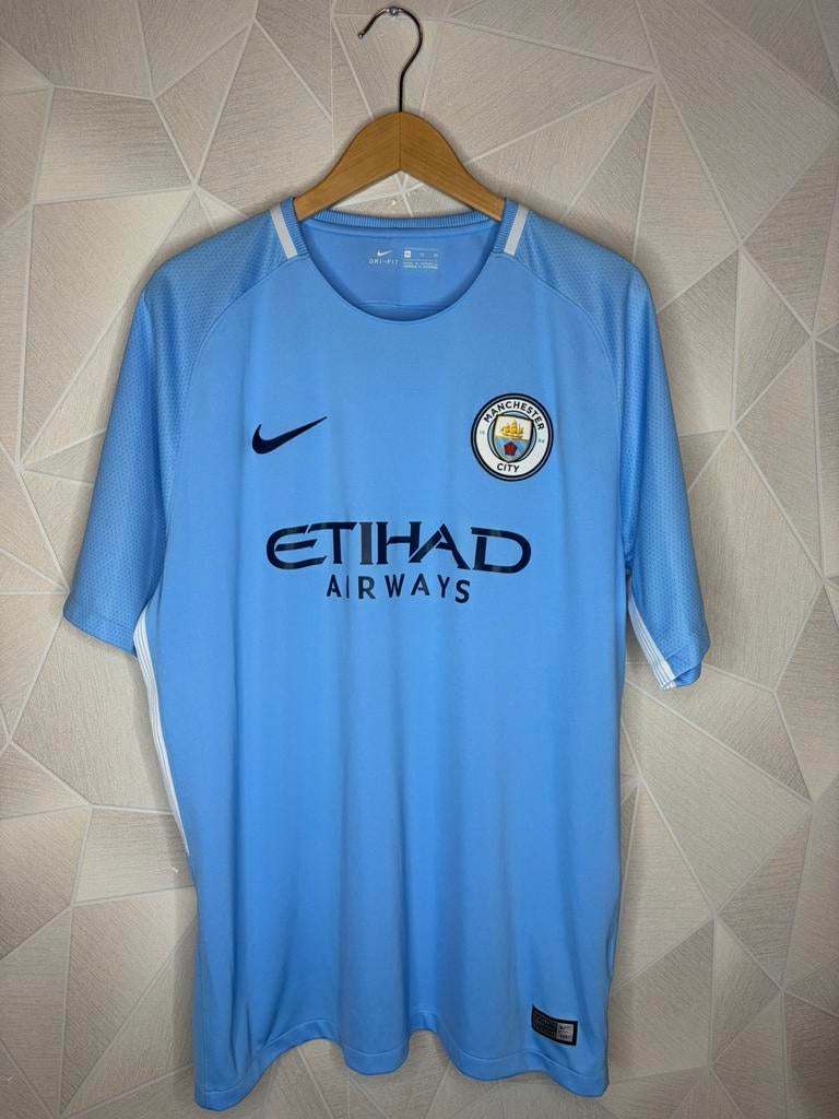 Manchester City Thuis 2017/2018, Maat XL, Ophalen of Verzenden, Zo goed als nieuw, Shirt