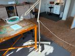 Loeplamp met statief - Ideaal voor hobby en precisiewerk, Ophalen, Gebruikt, Loeplamp