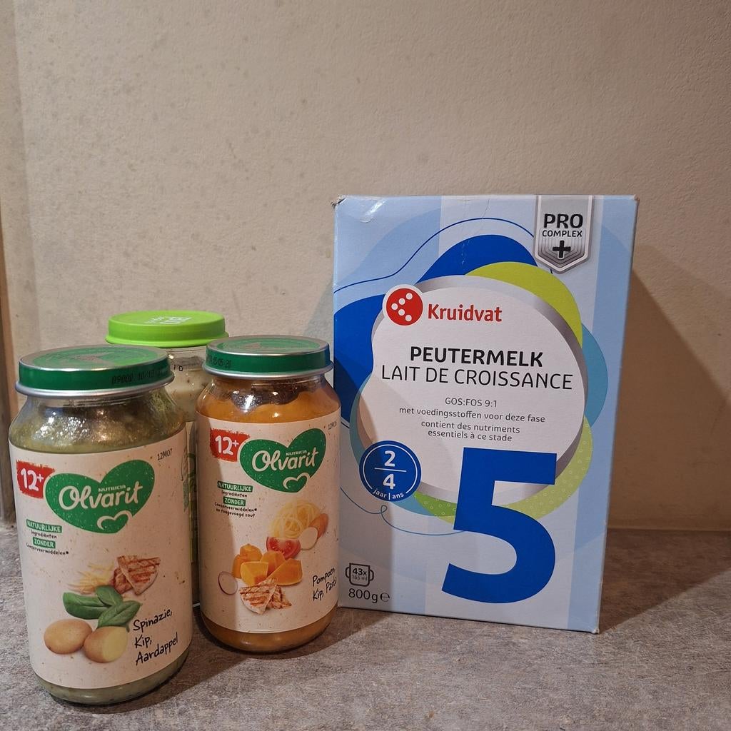 Peutermelk en Olvarit babyvoeding, Ophalen, Nieuw, Overige typen