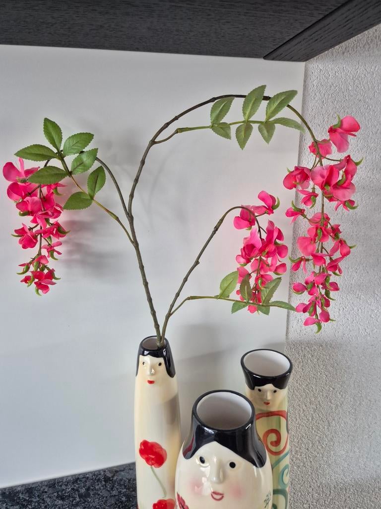 Kunsttak Wisteria roze, Ophalen of Verzenden