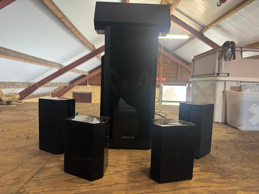 Samsung Home Cinema Set met 5.1 Luidsprekersysteem, Audio, Tv en Foto, Home Cinema-sets, Gebruikt, 70 watt of meer, Ophalen of Verzenden