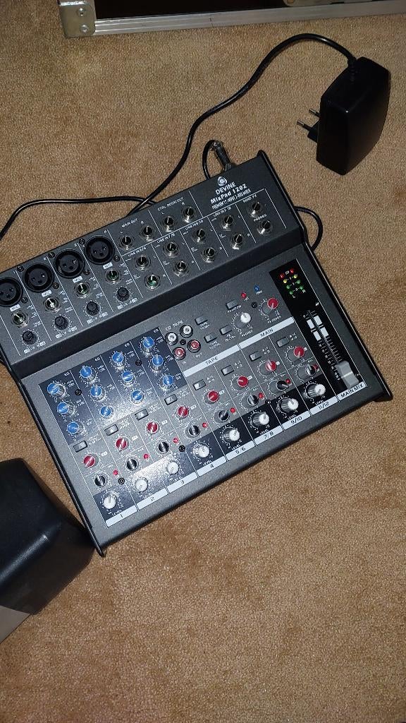 mengpaneel divine Mixpad1202 nieuw, Muziek en Instrumenten, Mengpanelen, Ophalen of Verzenden, Nieuw, 10 tot 20 kanalen, Microfooningang