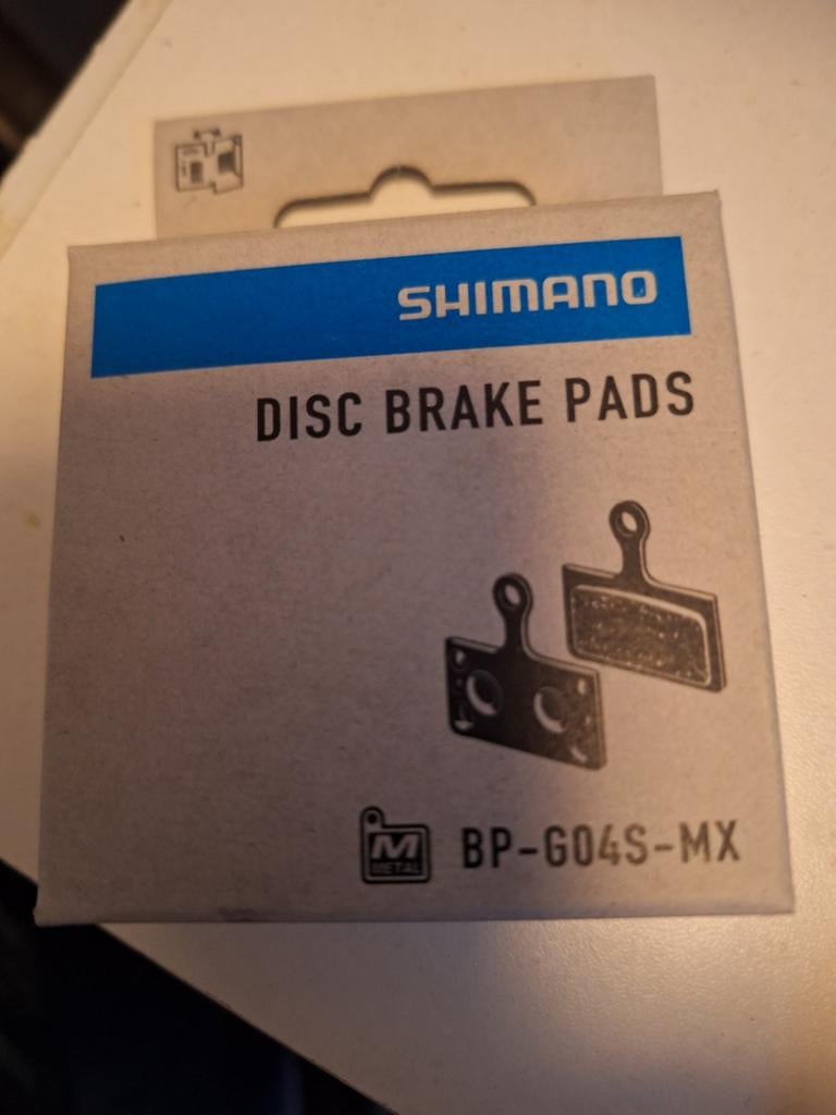 Shimano BP-G04S-MX schijfremblokken, Ophalen