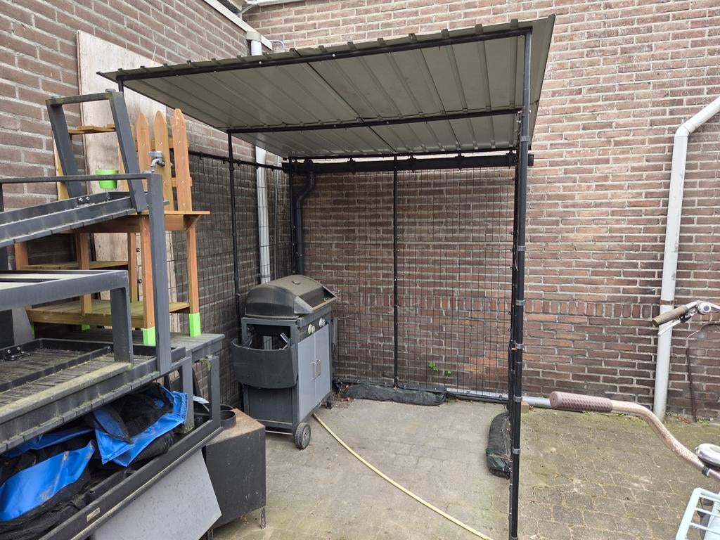 Fiets overkapping, Tuin en Terras, Overkappingen, Gebruikt, Overige typen, Ophalen