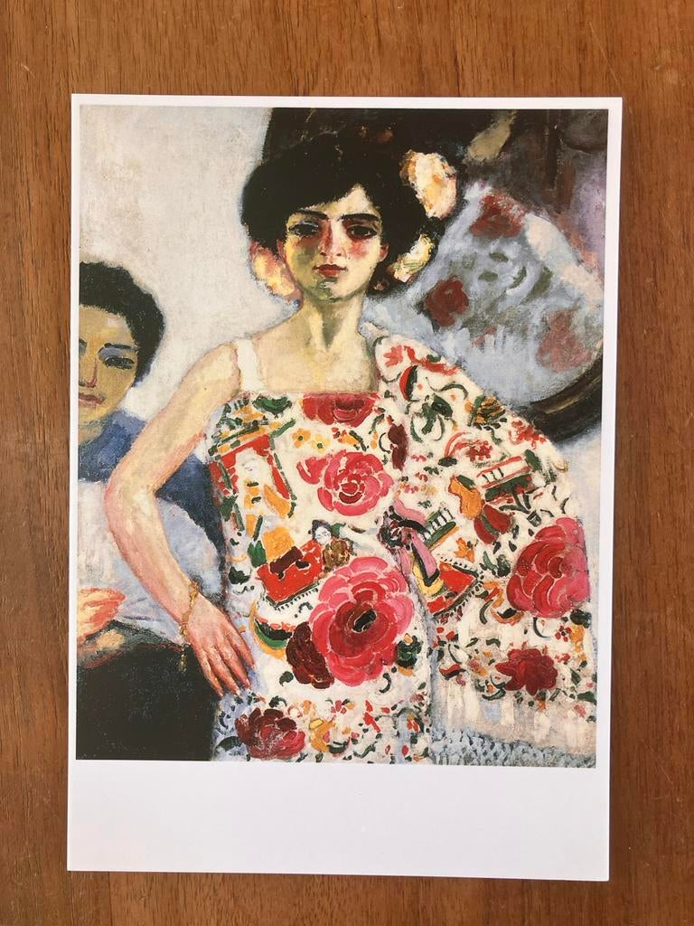 Kees van Dongen - 'Le châle de Manille', Verzamelen, Ansichtkaarten | Themakaarten, Ongelopen, 1980 tot heden, Cultuur en Media