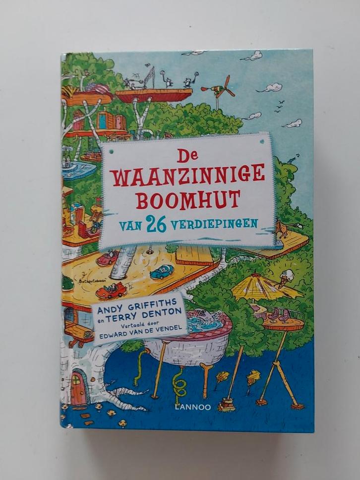 De Waanzinnige Boomhut🌳v. 26 verdiepingen/Griffiths&Denton, Boeken, Kinderboeken | Jeugd | onder 10 jaar, Zo goed als nieuw, Fictie algemeen