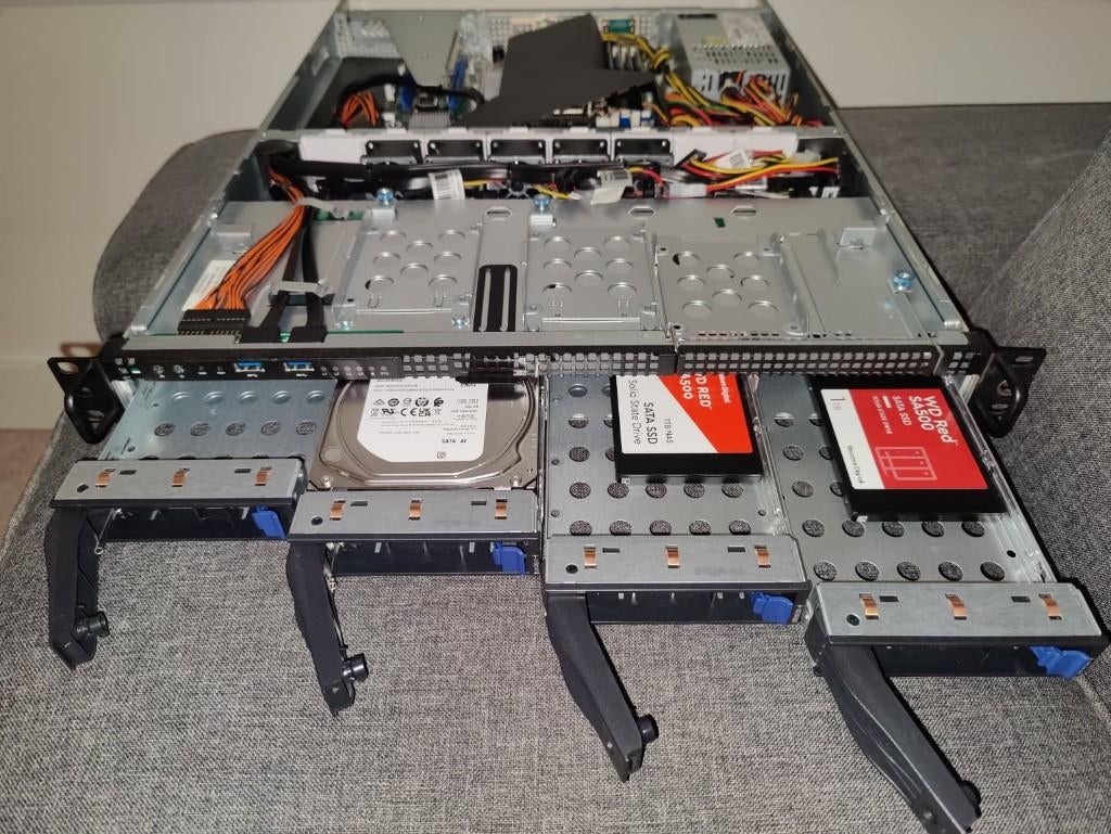 128GB Ram ASRock Rack 1U4LW-X470 server aangeboden, Computers en Software, Gebruikt, Hot swappable onderdelen, 128 GB, Ophalen of Verzenden