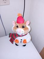AH Sneeuwpop Hamster Knuffel - Zo goed als nieuw, Ophalen of Verzenden, Zo goed als nieuw, Overige typen