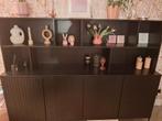 Woood Gravure wandkast, Ophalen, 150 tot 200 cm, Zo goed als nieuw, 25 tot 50 cm