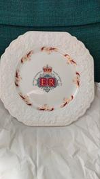 Queen Elizabeth II Zilveren Jubileum Bord 1977, Ophalen of Verzenden