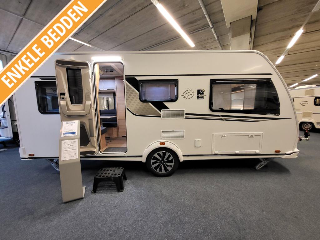 Knaus Sudwind Black Selection 500 EU; compleet uitgevoerd, Caravans en Kamperen, Rondzit, Bedrijf, Schokbreker, Knaus
