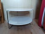 salontafel wit 80 rond, Huis en Inrichting, 50 tot 100 cm, Rond, 50 tot 100 cm, Zo goed als nieuw