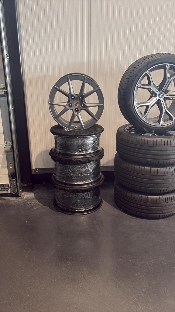 Porsche 911 992 20/21-inch Carrera S-wiel in Platina, NIEUW!, Velg(en), Info@asnv.nl, Nieuw, Porsche