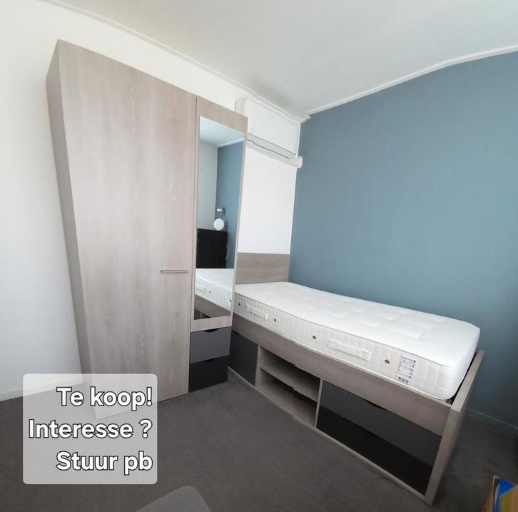 Complete kinderkamer: bed met kast en spiegel, Kinderen en Baby's, Kinderkamer | Complete kinderkamers, Jongetje of Meisje, Ophalen of Verzenden