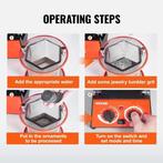 Polijstmachine Sieraden, Niet ingevuld, Niet ingevuld, Nieuw, Ophalen of Verzenden