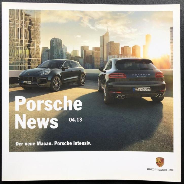 Porsche News Der neue Macan. Porsche intensiv. NIEUW, Boeken, Auto's | Folders en Tijdschriften, Nieuw, Porsche, Ophalen