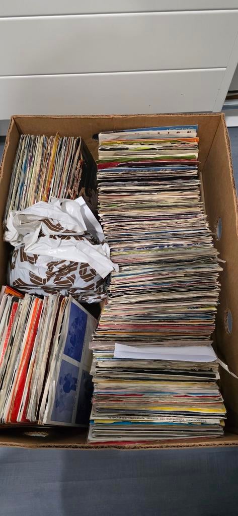 Partij van 295 vinyl singles 60's 70's en 80's, Cd's en Dvd's, Vinyl Singles, Ophalen, Gebruikt, 7 inch, Single