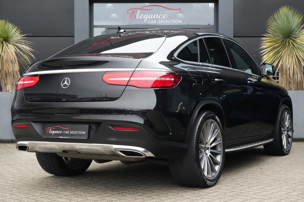 Mercedes-Benz GLE Coupé 500 4MATIC 456pk Panoramadak/Stoelv, Auto's, Mercedes-Benz, Gebruikt, Zwart, Bedrijf, GLE Coupé