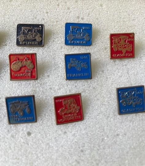 Oldtimers speldjes Spijker e.a., Verzamelen, Ophalen of Verzenden, Gebruikt, Overige onderwerpen