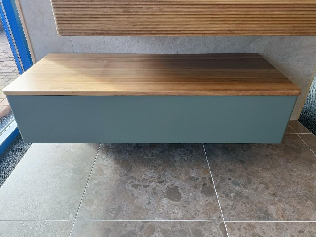 Villeroy & Boch Antao wastafelmeubel 120 cm + LED, NIEUW, Ophalen, Nieuw, Steen, Wastafel