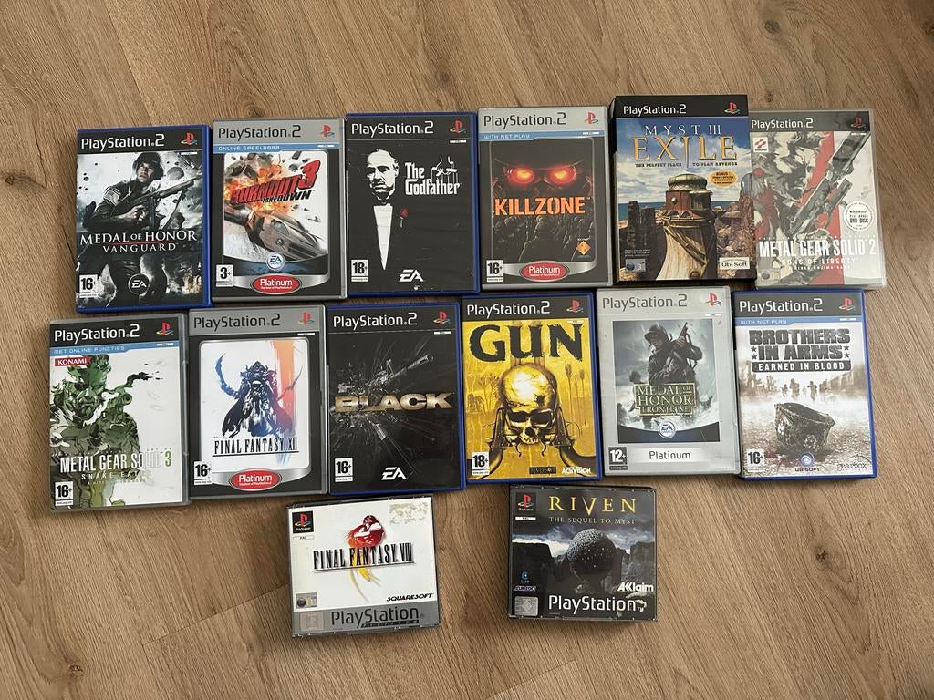 Grote collectie PlayStation 2 games - Doe een goed bod!, Ophalen, Gebruikt, Vanaf 18 jaar, Overige genres