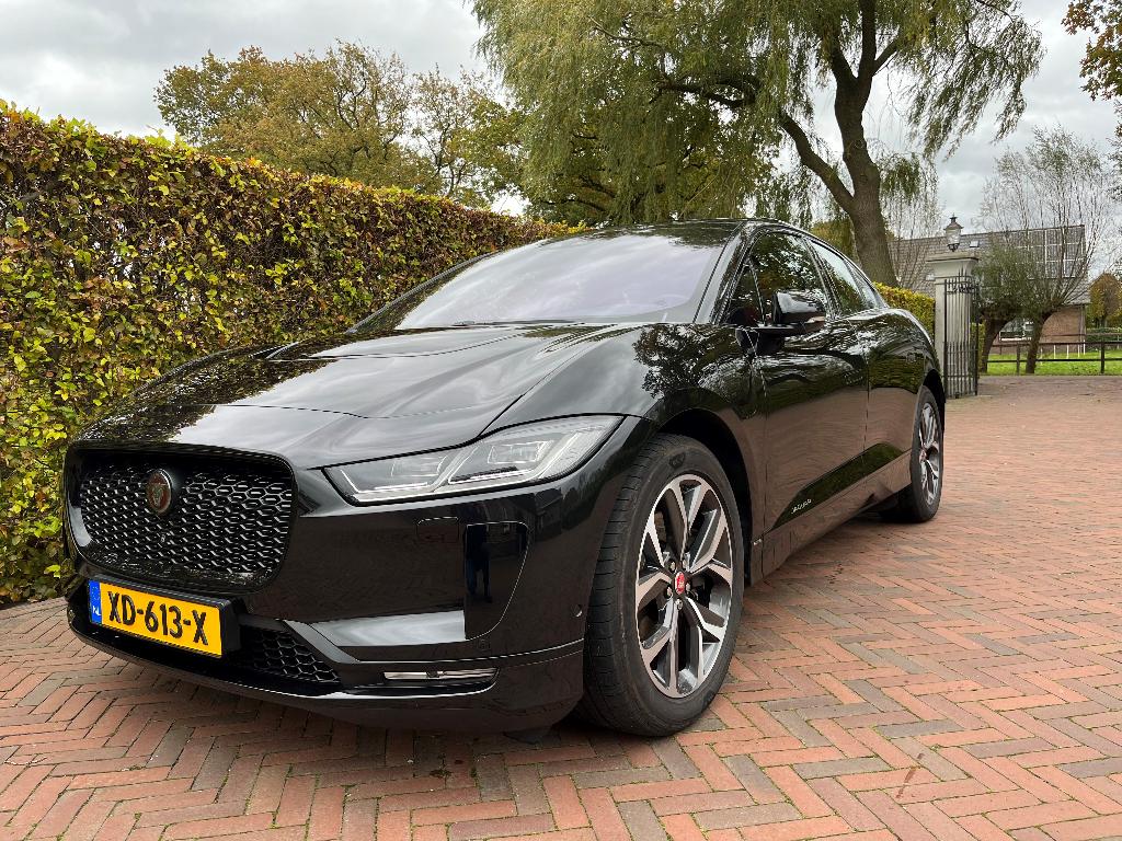 Jaguar I-PACE Ev400 HSE 400pk AWD Aut 2018 Zwart 1e eigenaar, Auto's, 750 kg, I-PACE, Zwart, SUV of Terreinwagen