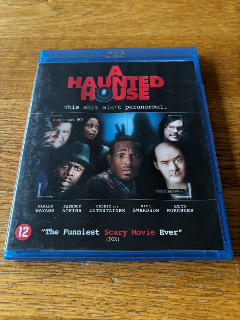 Blu-ray A Haunted House - NL-Uitgave, Cd's en Dvd's, Blu-ray, Ophalen of Verzenden, Gebruikt, Humor en Cabaret