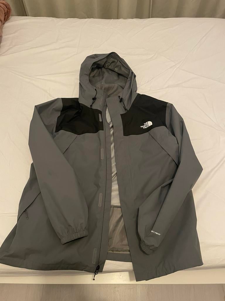 The North Face DryVent jas grijs/zwart – maat [XL], Ophalen, Zo goed als nieuw, Maat 56/58 (XL), Grijs