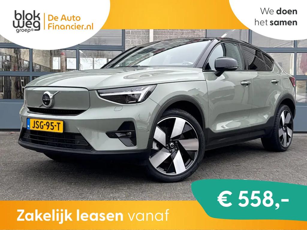 Volvo C40 Ultimate Recharge Pure Electric AWD 7 € 32.850,0, Automaat, Leder en Stof, 408 pk, Navigatiesysteem