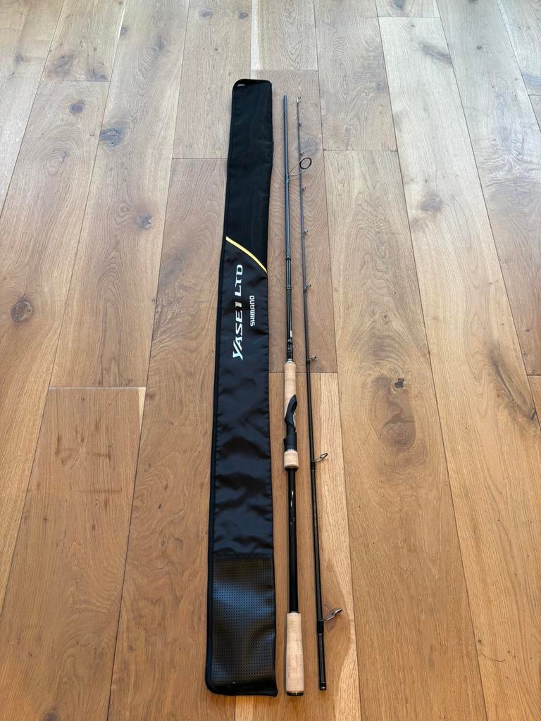 Shimano Yasei LTD Big softbait specialist 60-120gr, Watersport en Boten, Ophalen, Zo goed als nieuw, Werphengel